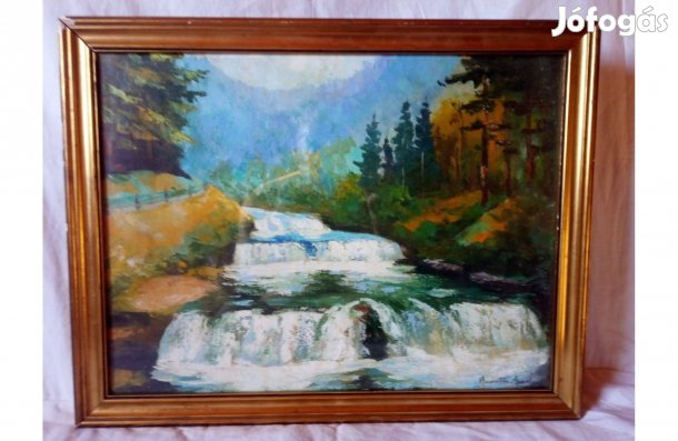 Bernáth Aurél tátrai tájkép festmény