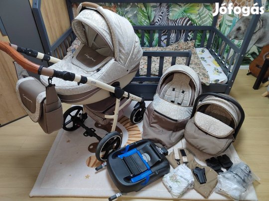 Berry Baby Sojan Cayenne 3in1 - mózes, sportrész, babahordozó, isofix 