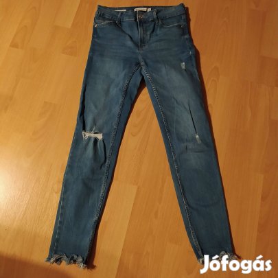 Bershka Skinny szuper rugalmas szaggatott női farmernadrág 38