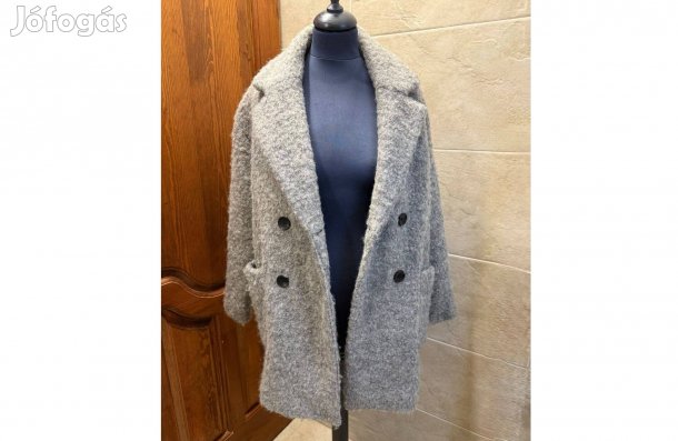 Bershka gyapjúkabát, XS-S-M