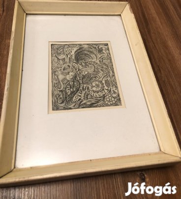 Bertóthy-Kracker Magda madarak rézkarc