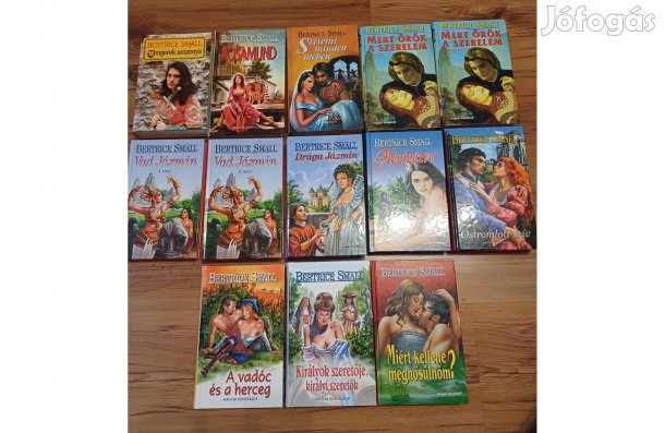 Bertrice Small 13 kötetes romantikus családregény sorozat