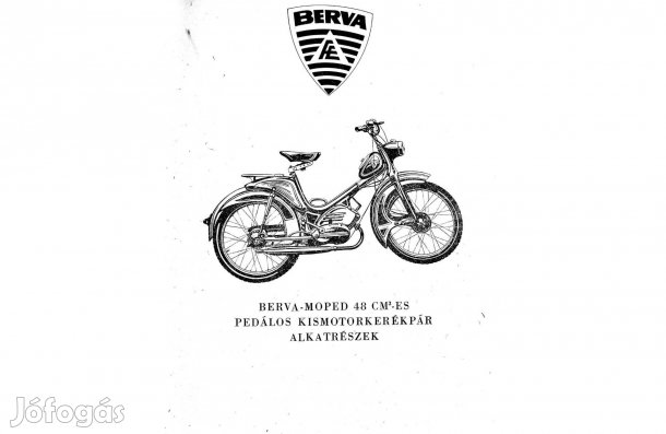Berva moped alkatrész katalógusa