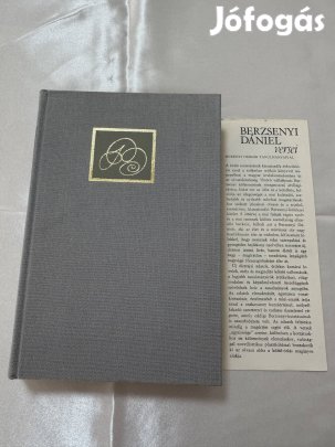 Berzsenyi Dániel versei könyv 