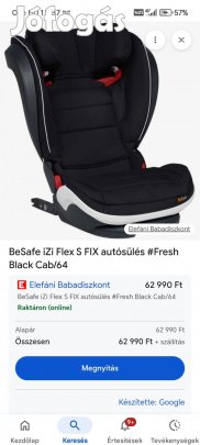 Besafe izofix gyerekülés