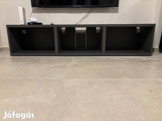 Besta TV-állvány sötétszürke váz