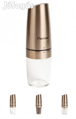 Bestron só / bors daráló, örlő copper, réz kivitel, garanciális