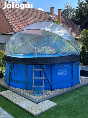 Bestway Steel Pro Max medence 366x122cm - használt