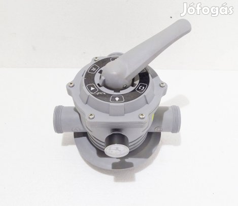 Bestway medence szűrő homokszűrő váltószelep fejszelep szürke