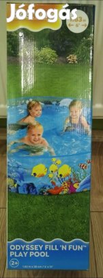 Bestway merevfalú gyerekmedence kerek 183x38 cm, új eladó