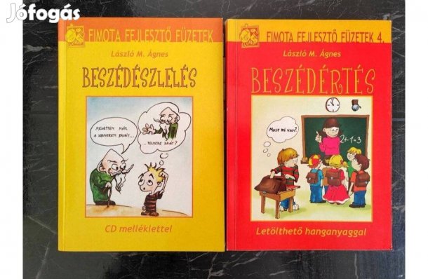 Beszédértés/Beszédészlelés- László M. Ágnes, 2 könyv