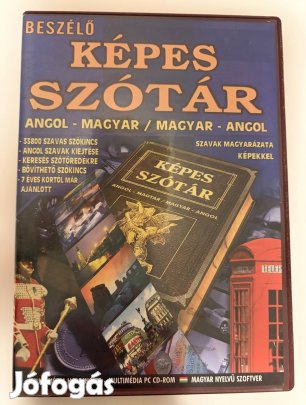 Beszélő Képes Szótár - Angol-magyar PC