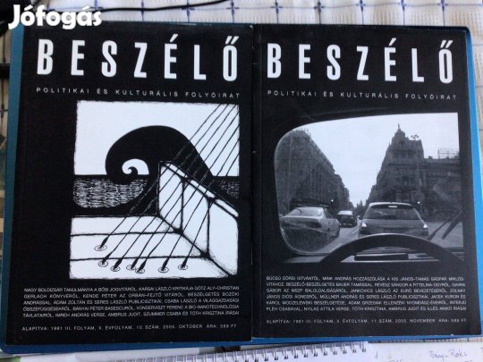 Beszélő folyóirat 2005 október-november egyben