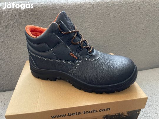 Beta 7243BK 44 Bőr Munkavédelmi bokacipő munkavédelmi bakancs