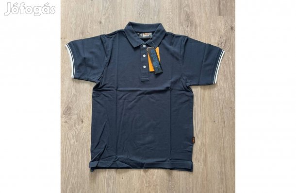 Beta 7547BL XS Három Kék gombos Plólóing galléros póló