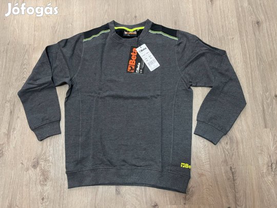 Beta 7642G XL Kerek nyakú szürke pulóver