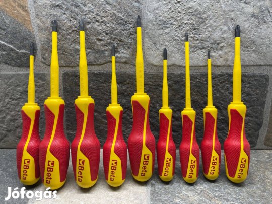 Beta VDE szigetelt csavarhúzó több méretben és kivitelben Ár leírásban