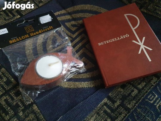 Betegellátó könyv - Szent István Társulat + mécses