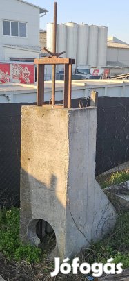 Beton zsilip. Előregyártott