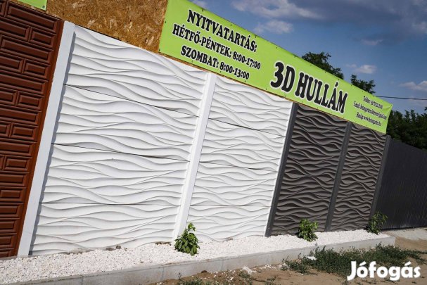 Betonkerítés, paneles beton kerítés