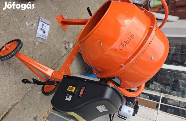 Betonkeverő 120 literes 2 év garanciával 97990ft