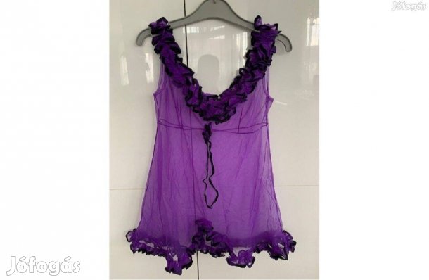 Bettina női babydoll hálóing lila újszerű 38