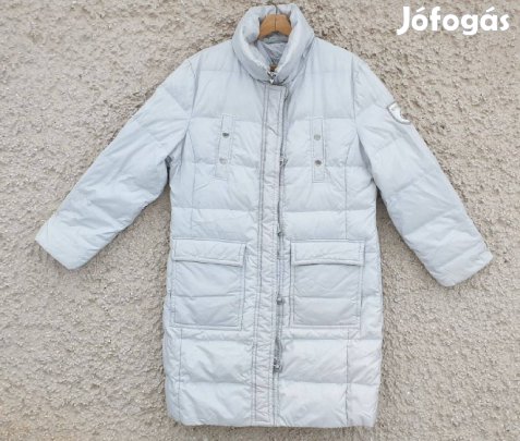 Betty Barclay hamuszürke női hosszított tollkabát. (XL-es)