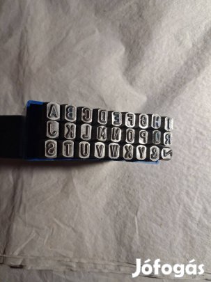 Betű beütő készlet eladó