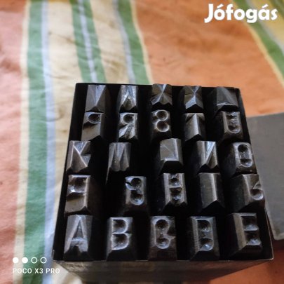 Beütő betük 10 méretben nem Kínai gagyi ipari minőség