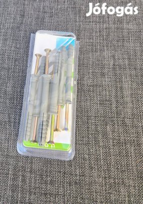 Beütőtipli szett csavarokkal (8 db) Gyorsrögzítő dübel Debrecen