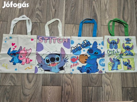 Bevásárlótáska szatyor Stitch mintás 