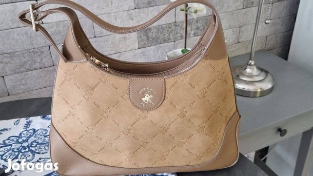 Beverly Hills Polo Club retikül, homok barna