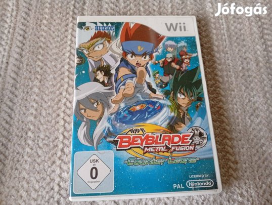 Beyblade Metal Fusion eredeti Nintendo Wii játék
