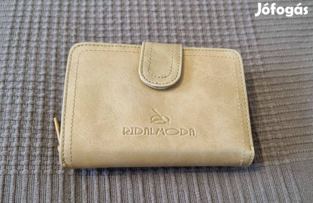 Bézs bőr pénztárca