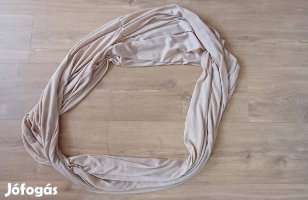 Bézs pamut női körsál