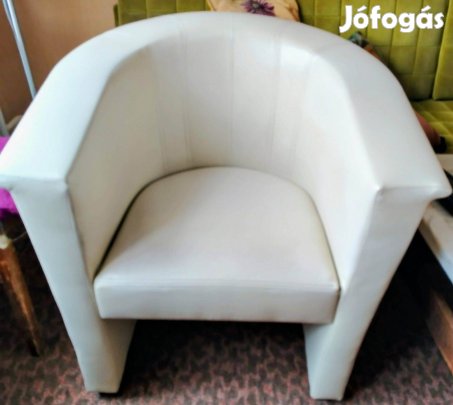 Bézs színű borfotel