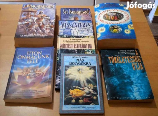Bhagavad-gíta/hinduizmus témakörben 9 kötet
