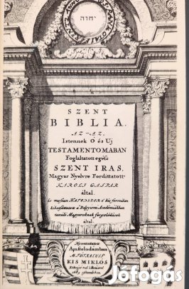 Biblia eladó 