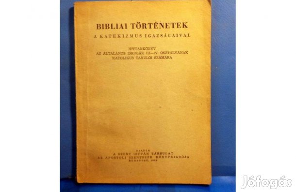 Bibliai történetek - tankönyv