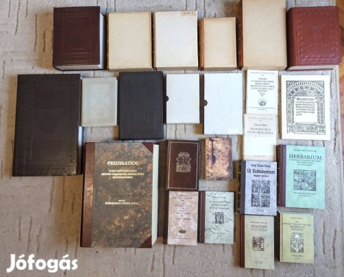 Bibliotheca Hungarica Antiqua hasonmás reprint fakszimile faksimile