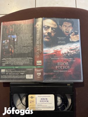 Bíborfolyók akció vhs 