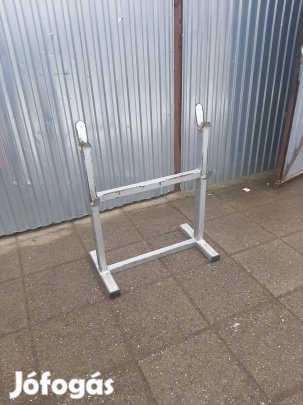Bicepsz rúdtartó állvány edzőtermi súlytartó