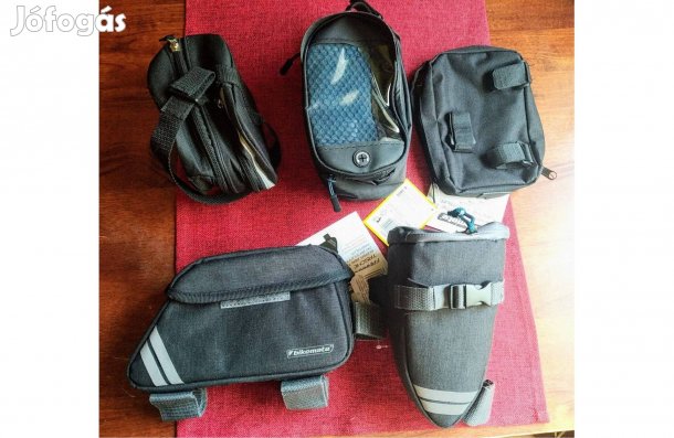 Biciklis Prémium Váz Nyereg Kormány Táska Telefon Tartó Újak Sok Más