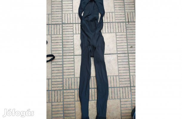 Biciklis kantáros hosszúszárú kerékpáros nadrág L XL