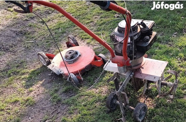 Bidsg motoros Rotációs kapa Fűnyíró adapterrel eladó