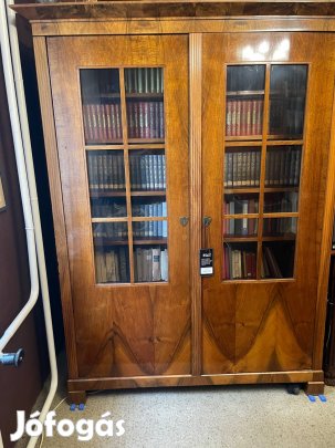 Bieder üveges szekreny