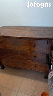 Biedermeier komód felújított állapotban eladó