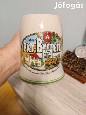 Bier Brauerei sörös korsó
