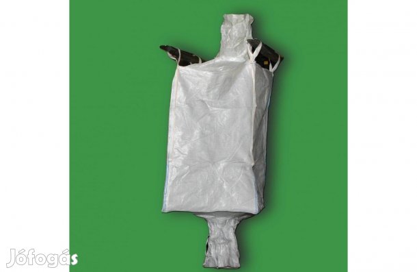 Big-Bag zsák normál, használt, Töltő-ürítőcsonk ,ingyenes, országos