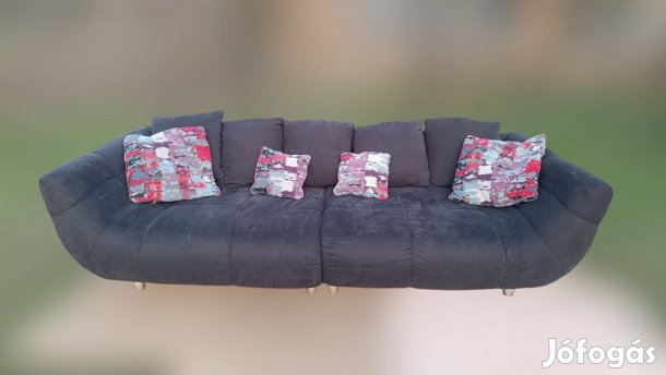 Big Sofa antracit kanapé